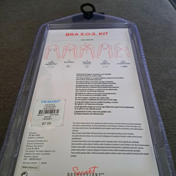 NWT Bra S.O.S Kit for all bra emergencies - Picture 2 of 6